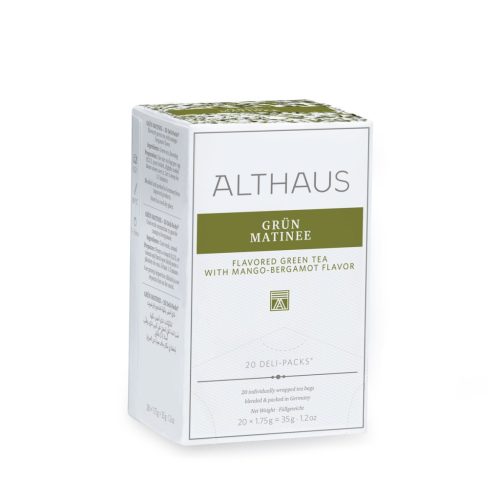 Althaus Grün Matinee filteres zöld tea