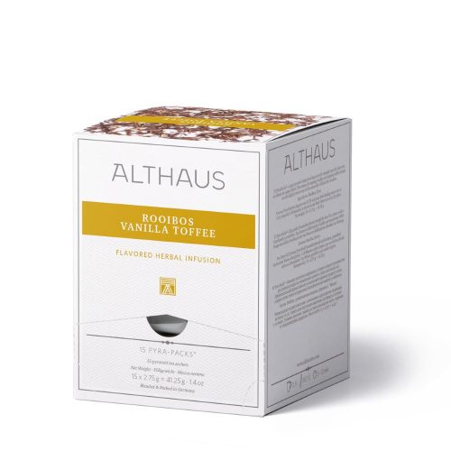 Althaus Rooibos Vanilla Toffee filteres tea 15*2,75g