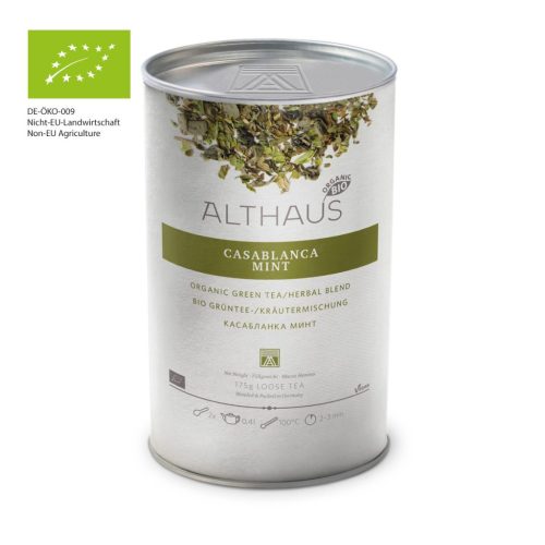 Althaus Casablanca Mint szálas zöld tea 6x150g