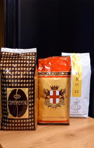 MIKE szemes kávé válogatás (3x1kg)