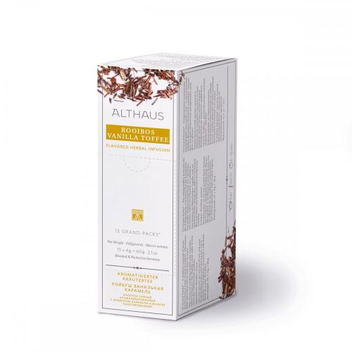 Althaus Rooibos Vanilla Toffee Grand Pack filteres herba tea
