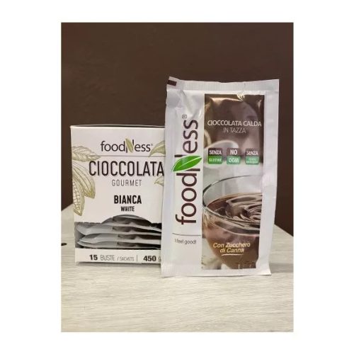 FoodNess forró csokoládé- fehércsokoládé ízesítés