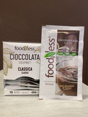 FoodNess forró csokoládé- tejcsokoládé ízesítés