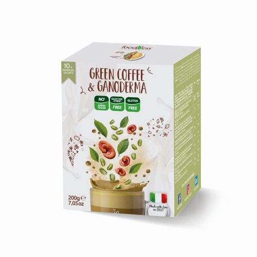 Green Coffee&Ganoderma forró italpor 10x20g