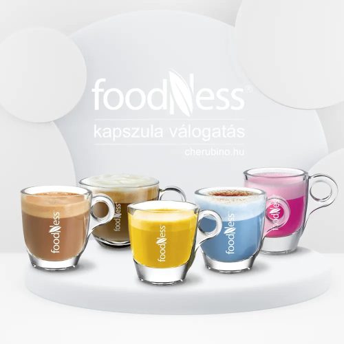 FoodNess Gourmet Dolce Gusto kompatibilis kapszula válogatás (6x10db)