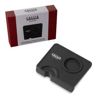 Gaggia tamper alátét, gumi pad, pult szélére fekete