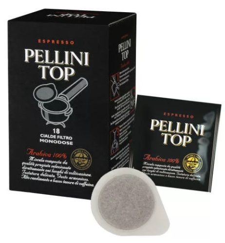 Pellini TOP 100% Arabica E.S.E. POD kávépárna 125g 18db